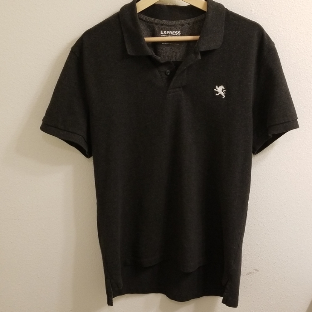 Grey express polo